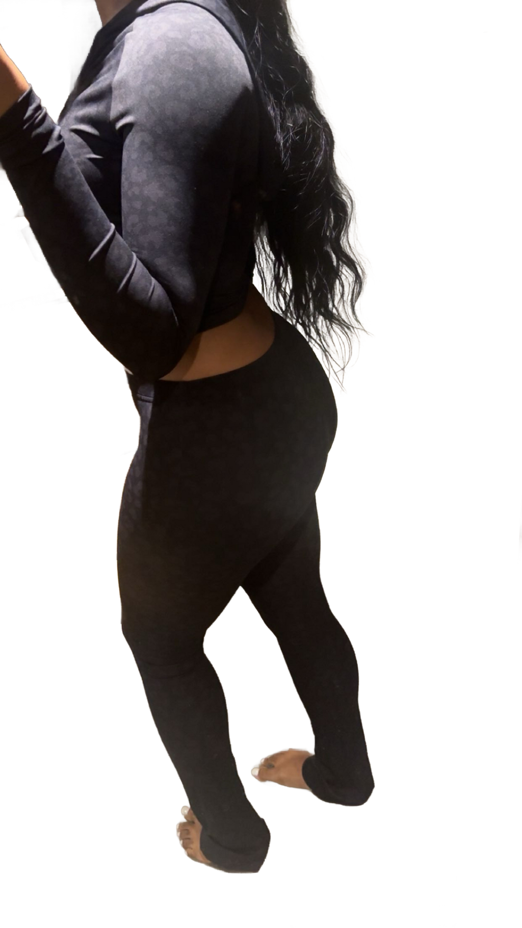 PRE-ORDER (Sasha Set x Leopard Black) (L)