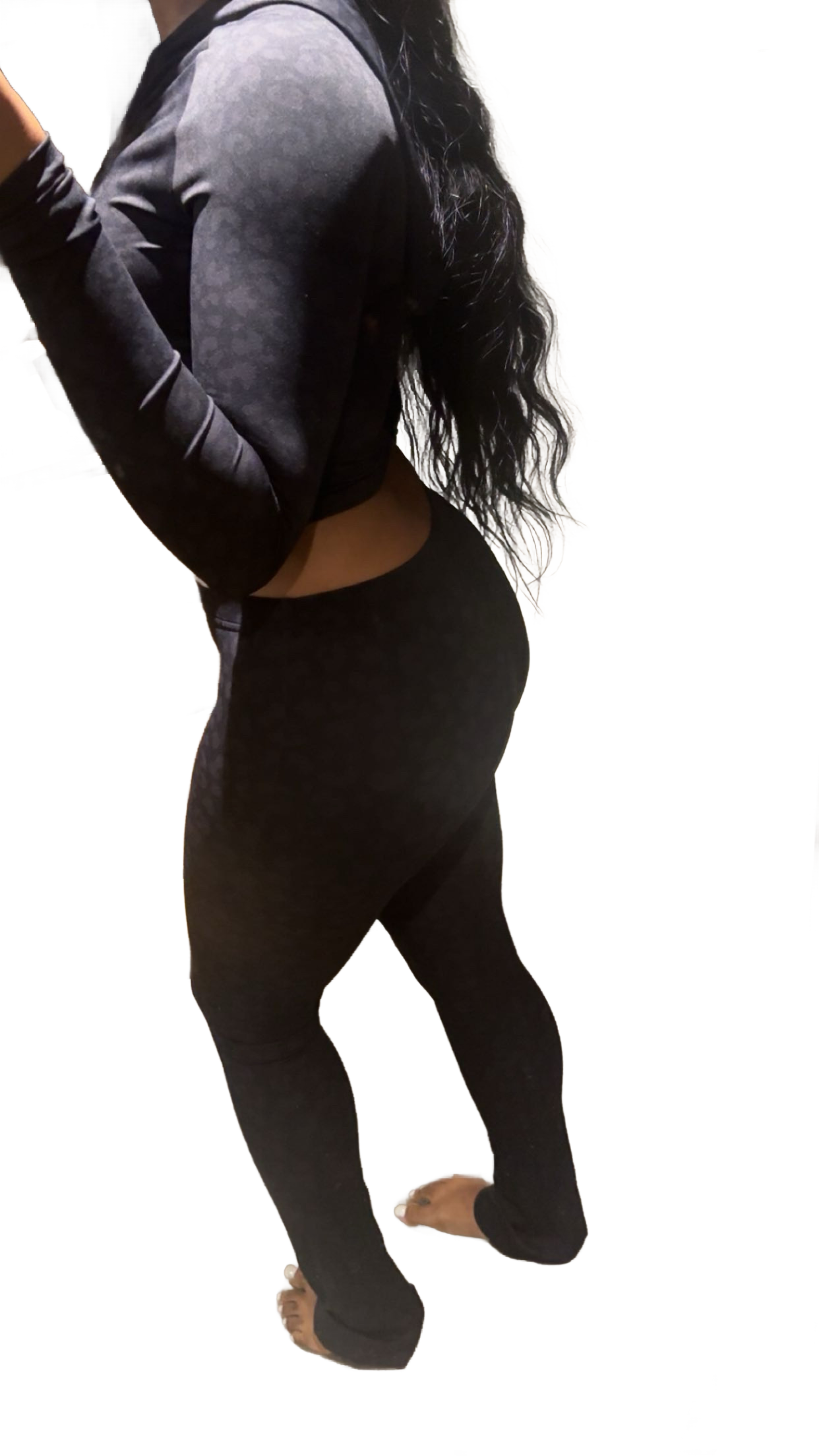 PRE-ORDER (Sasha Set x Leopard Black) (L)