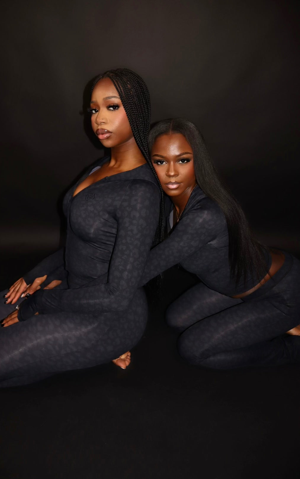 SASHA x Leopard Black Set